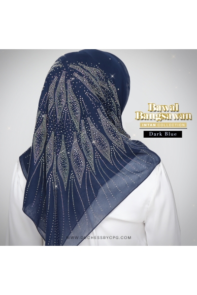 BAWAL BANGSAWAN LUXE INTAN - DARK BLUE